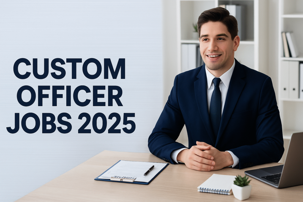 Custom Officer Jobs 2025