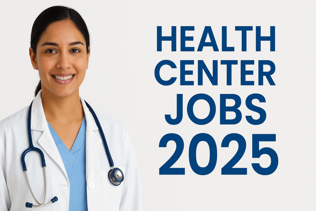 Health Center Jobs 2025