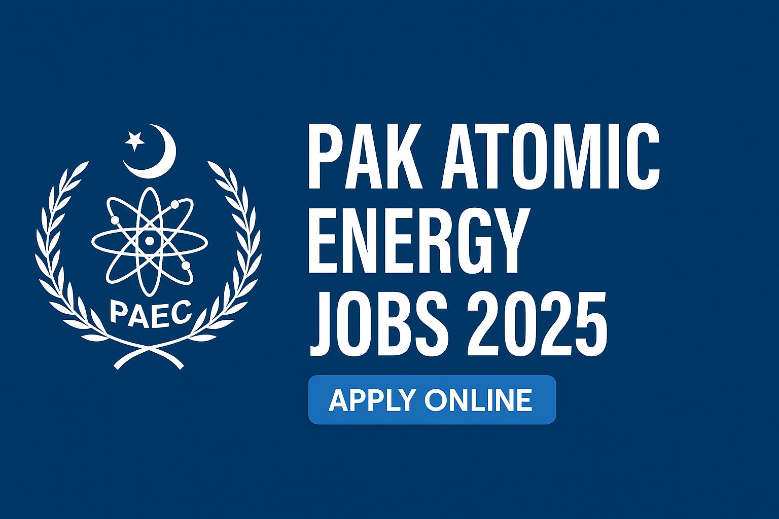 Pak Atomic Energy Jobs 2025