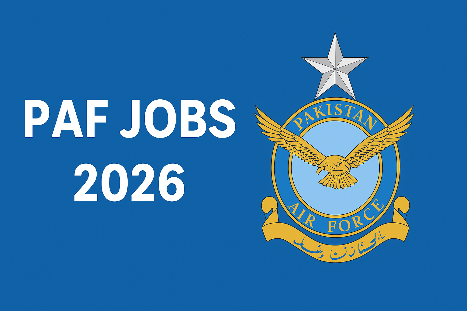 PAF Jobs 2026 Join Now