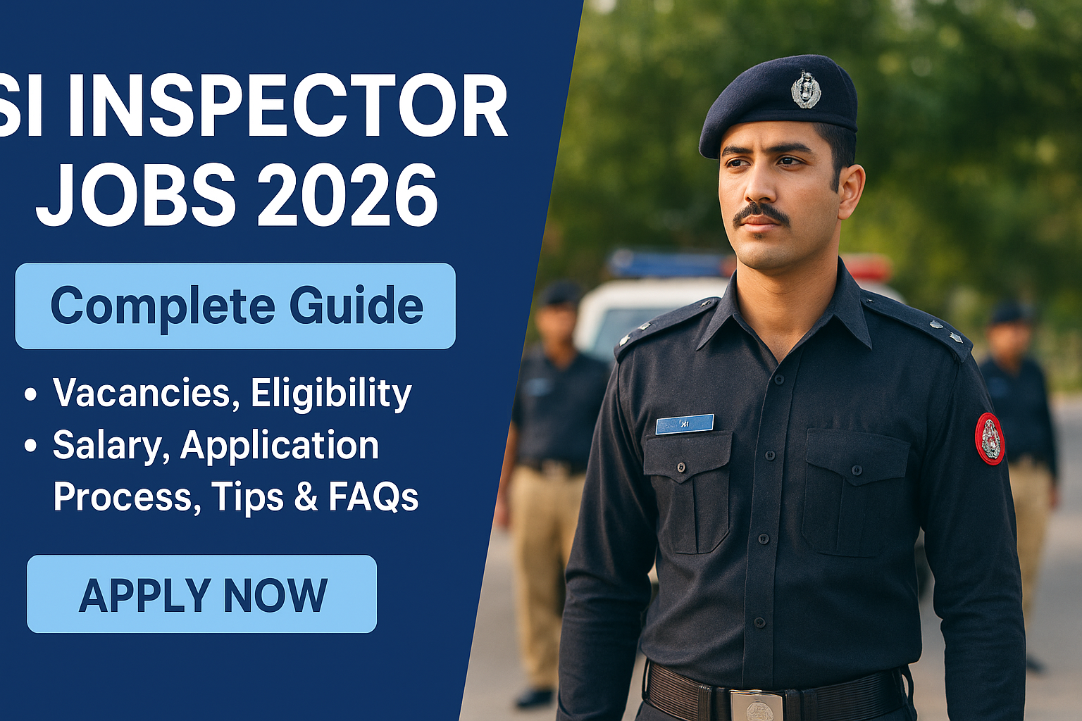 SI Inspector Jobs 2026 Join Now