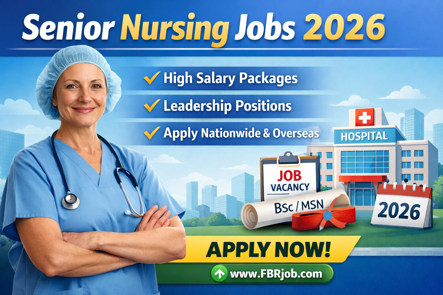 Senior Nursing Jobs 2026 Join Now