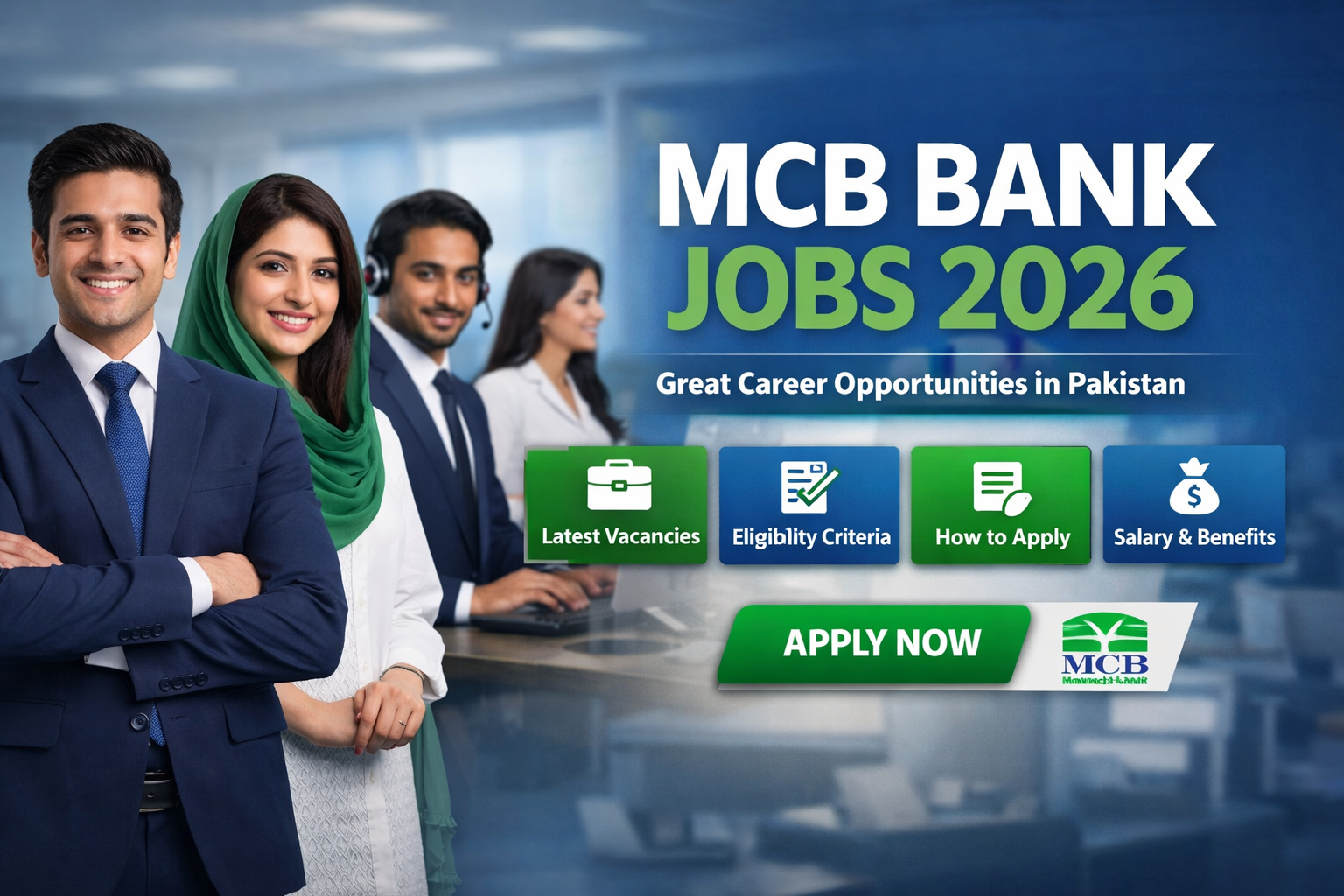 MCB Bank Jobs 2026