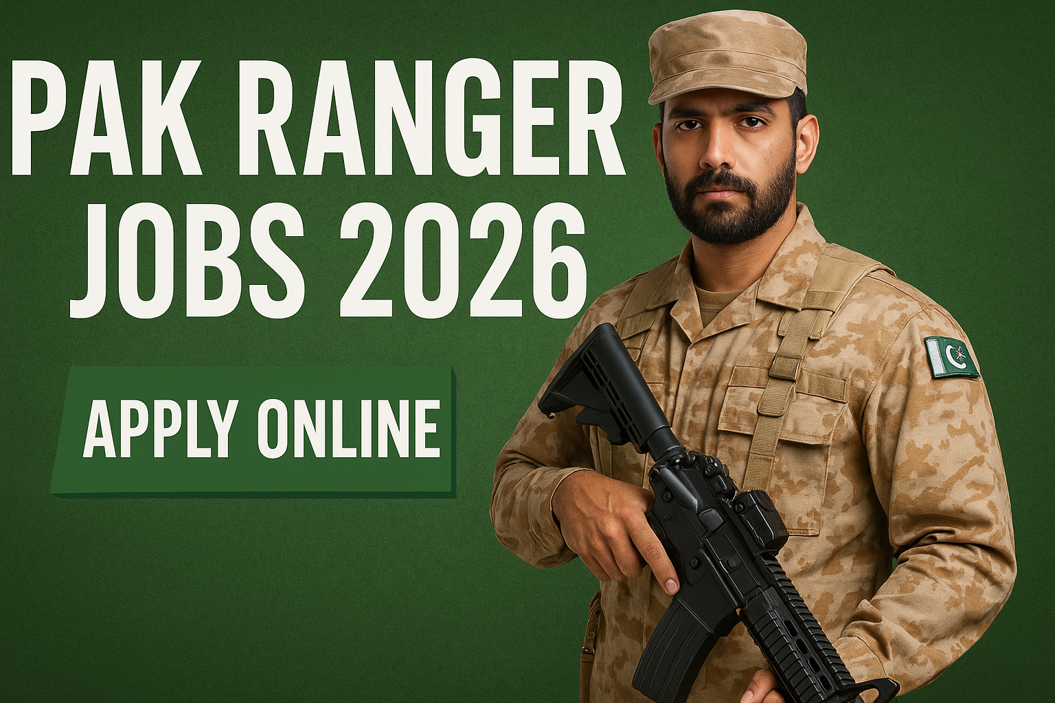 Pak Ranger Jobs 2026 Join Now