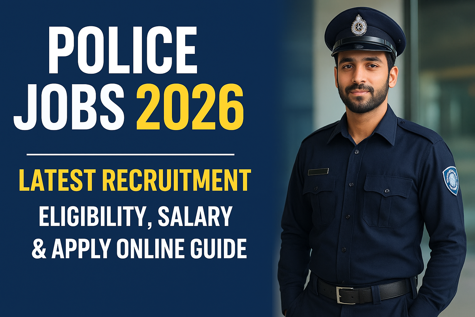 Police Jobs 2026 Join Now