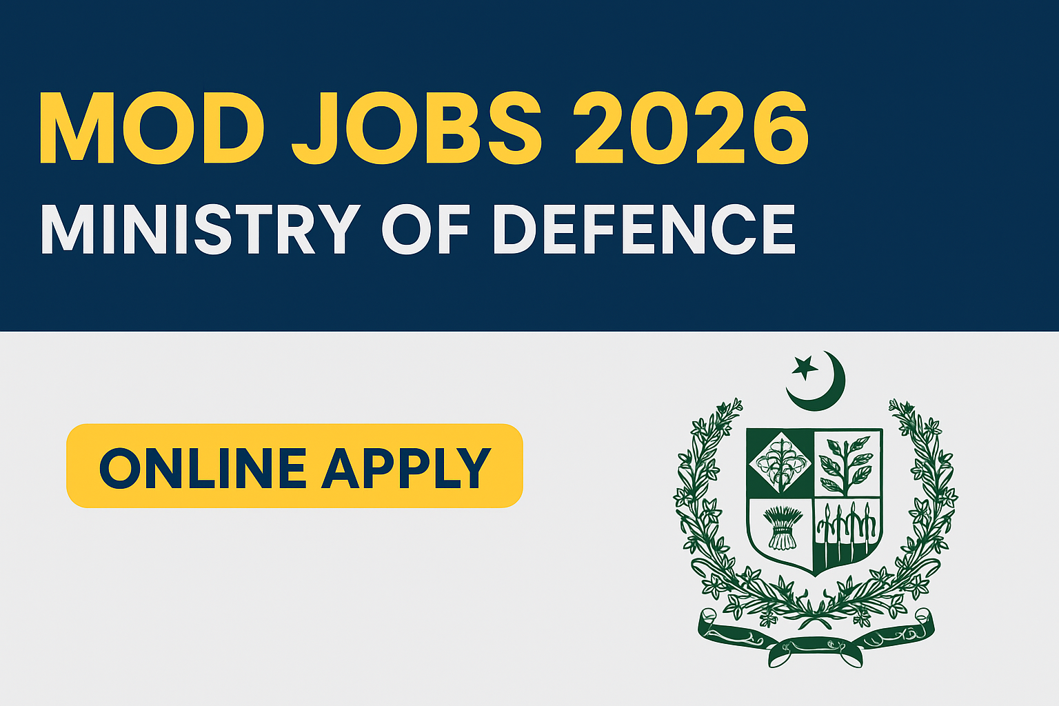 The MOD Jobs 2026 Join Now