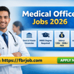 Medical Officer Jobs 2026